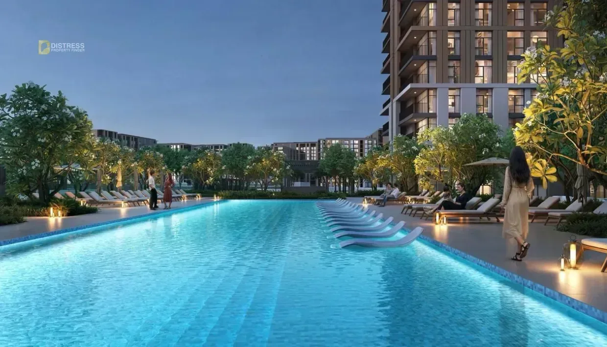 2-Bedroom Apartment Terra Gardens Expo City — Building Swimming