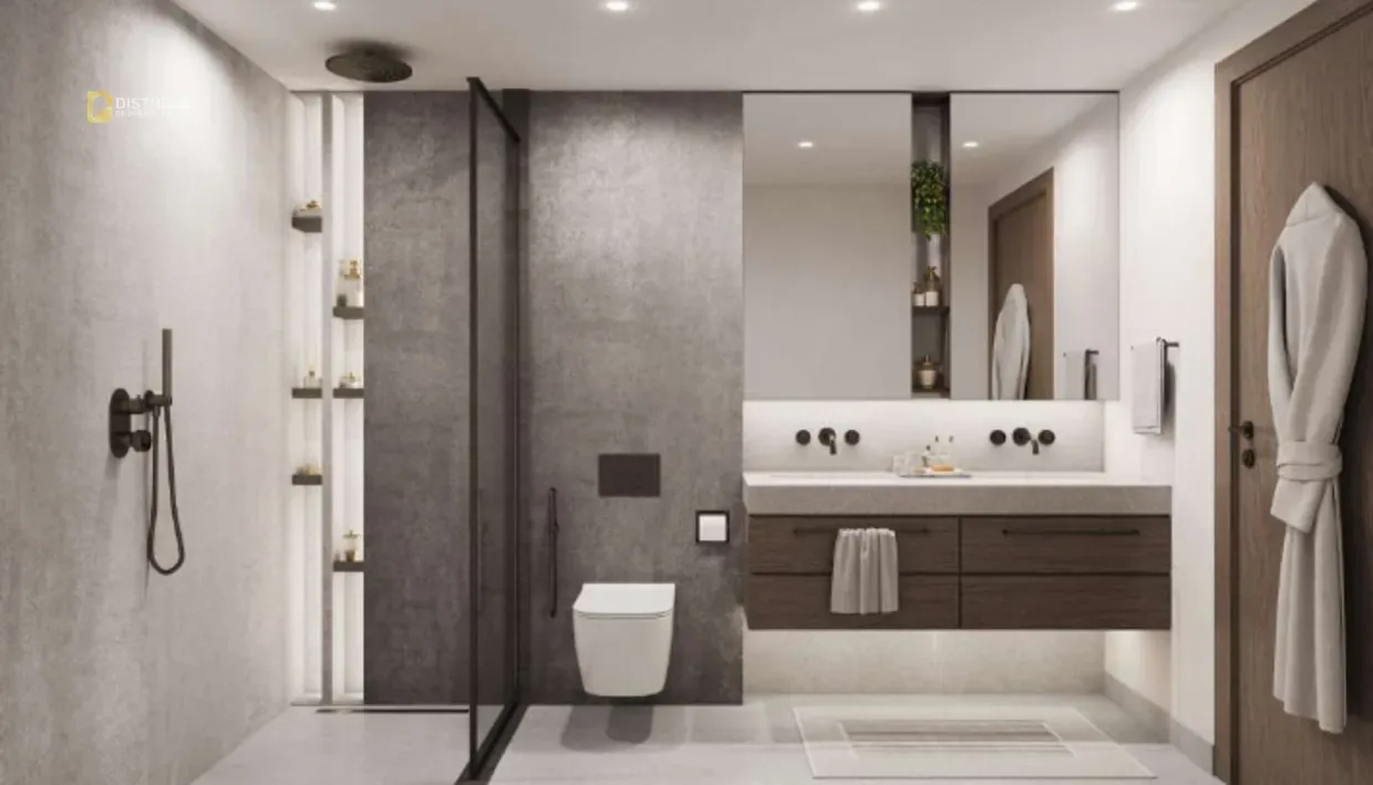 Apartment The Highgrove Mohammed Bin Rashid City — At Meydan Horizon By Properties Bathroom
