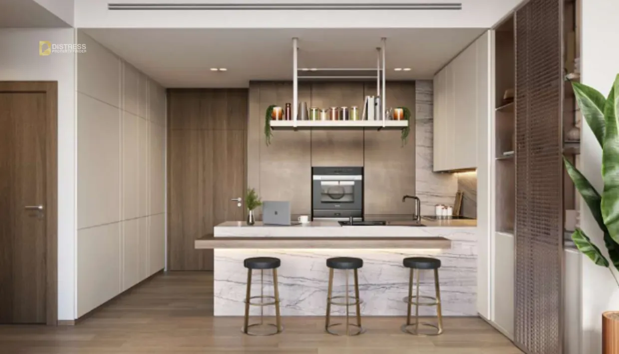 Apartment The Highgrove Mohammed Bin Rashid City — At Meydan Horizon By Properties Kitchen