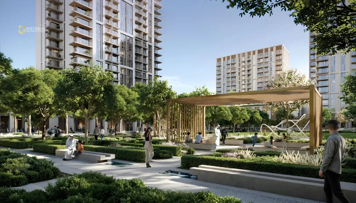 1-Bedroom Apartment Valo Dubai Creek Harbour — Park