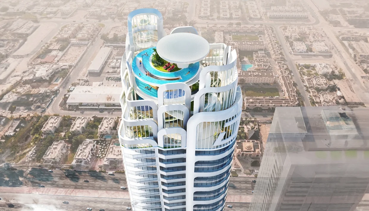 Distress Deal _ VOLTA Tower _ 4BR Business Bay _ 18.6% Below OP _ Full Sea, Downtown and Burj Khalifa Panorami - iii